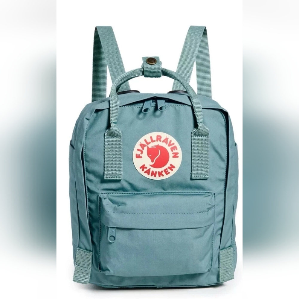 FJALLRAVEN Kanken Mini Backpack Teal Day Pack School College Swedish - Picture 1 of 12